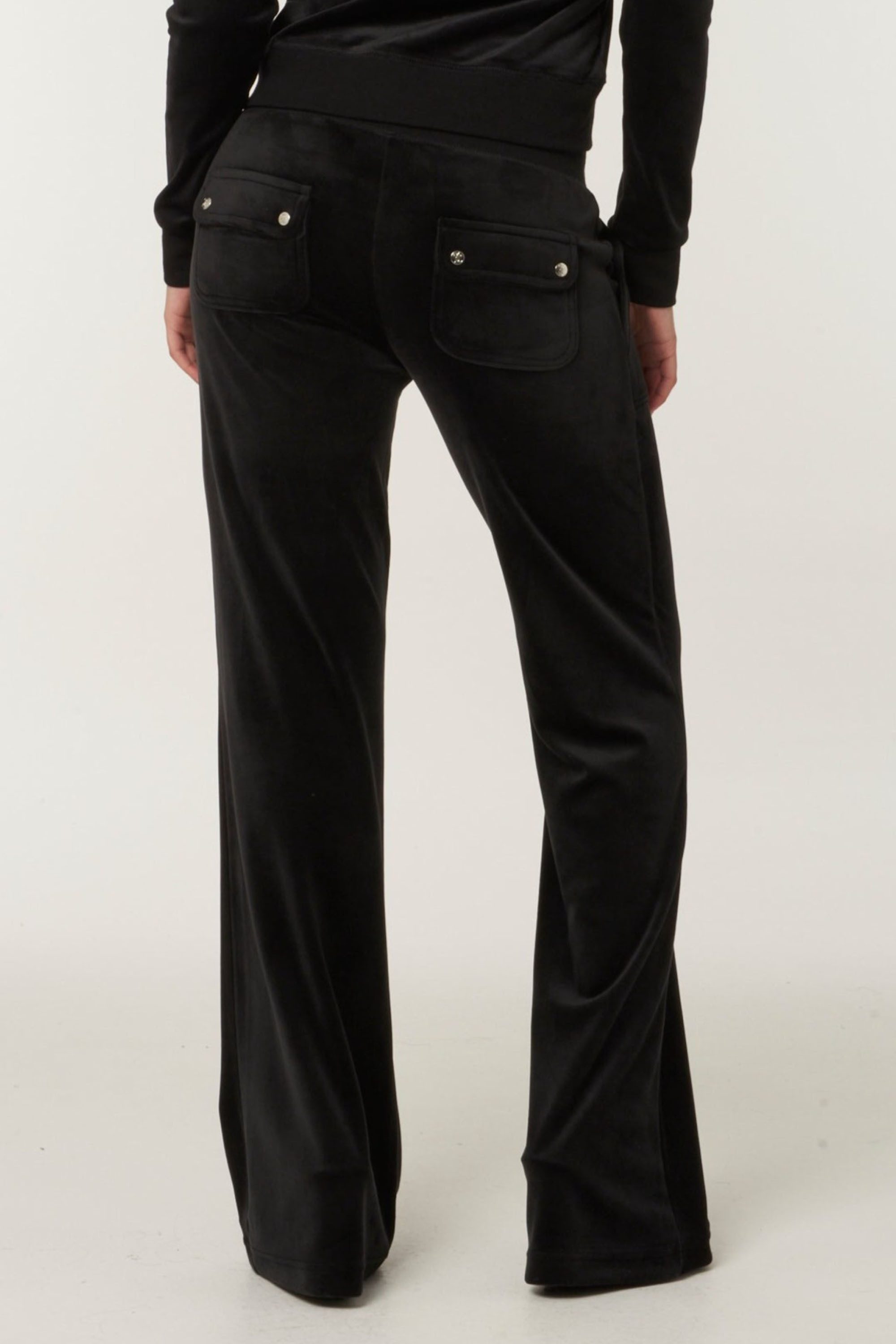 Juicy Couture Sweathose DEL RAY Damen Trainingshose Damen, Sweathose, Velour, Jogginghose mit Glitzer, Sale