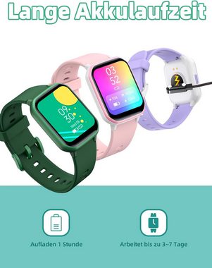 Slothcloud große Geschenke für MädchenKinder Mit IP68 wasserdicht Fitness Tracker Smartwatch (1.5 Zoll), große Geschenke für MädchenKinder Mit IP68 wasserdicht Fitness Tracker