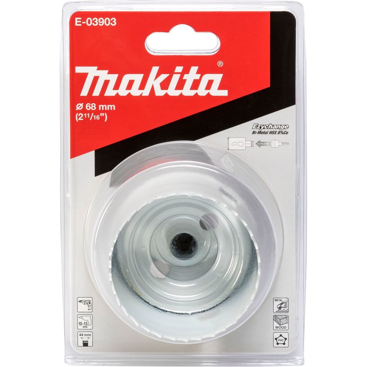 Makita Kernbohrer EZYCHANGE BIM-Lochsäge 68mm