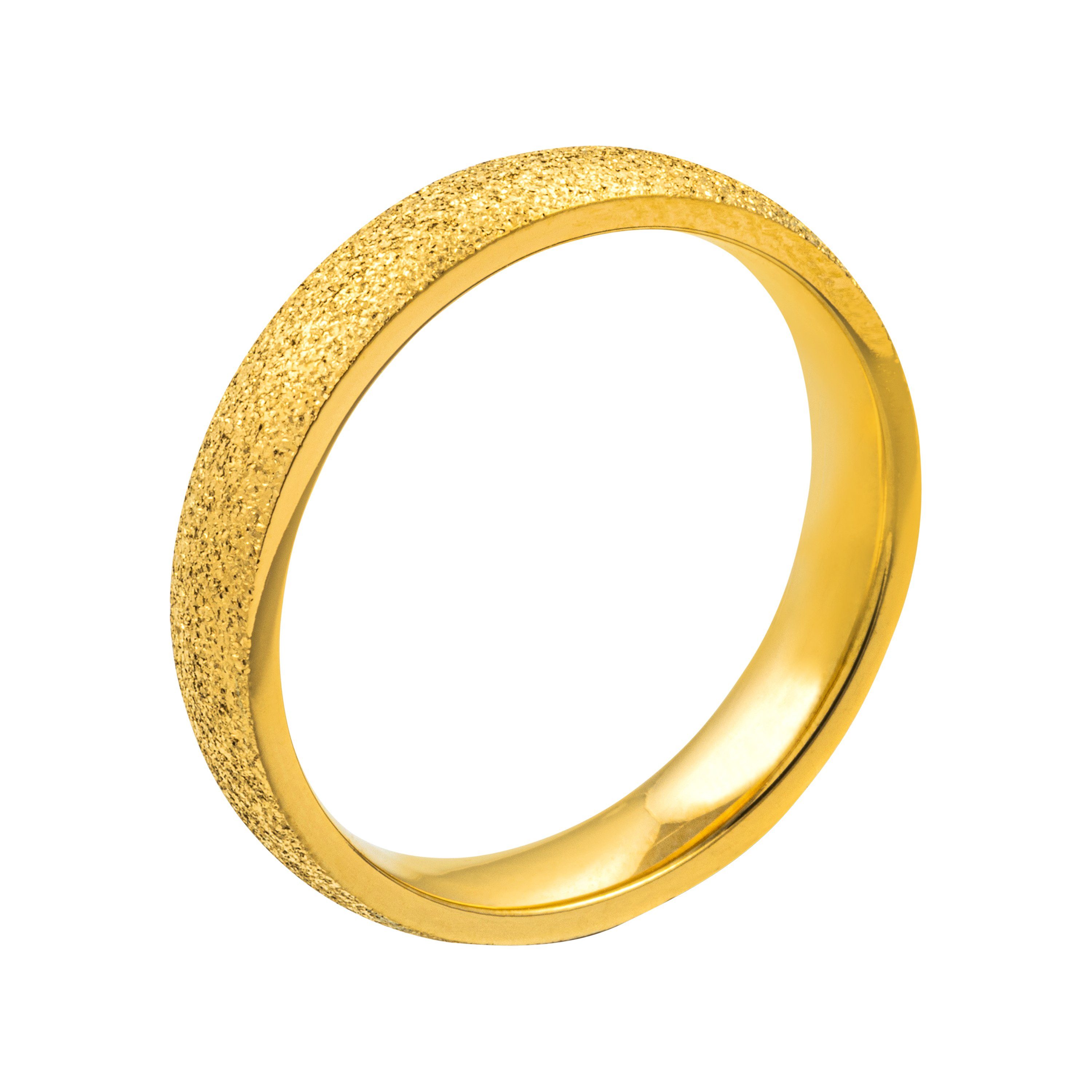 meditoys Fingerring Damen-Edelstahlring · goldfarben mit günstig online kaufen