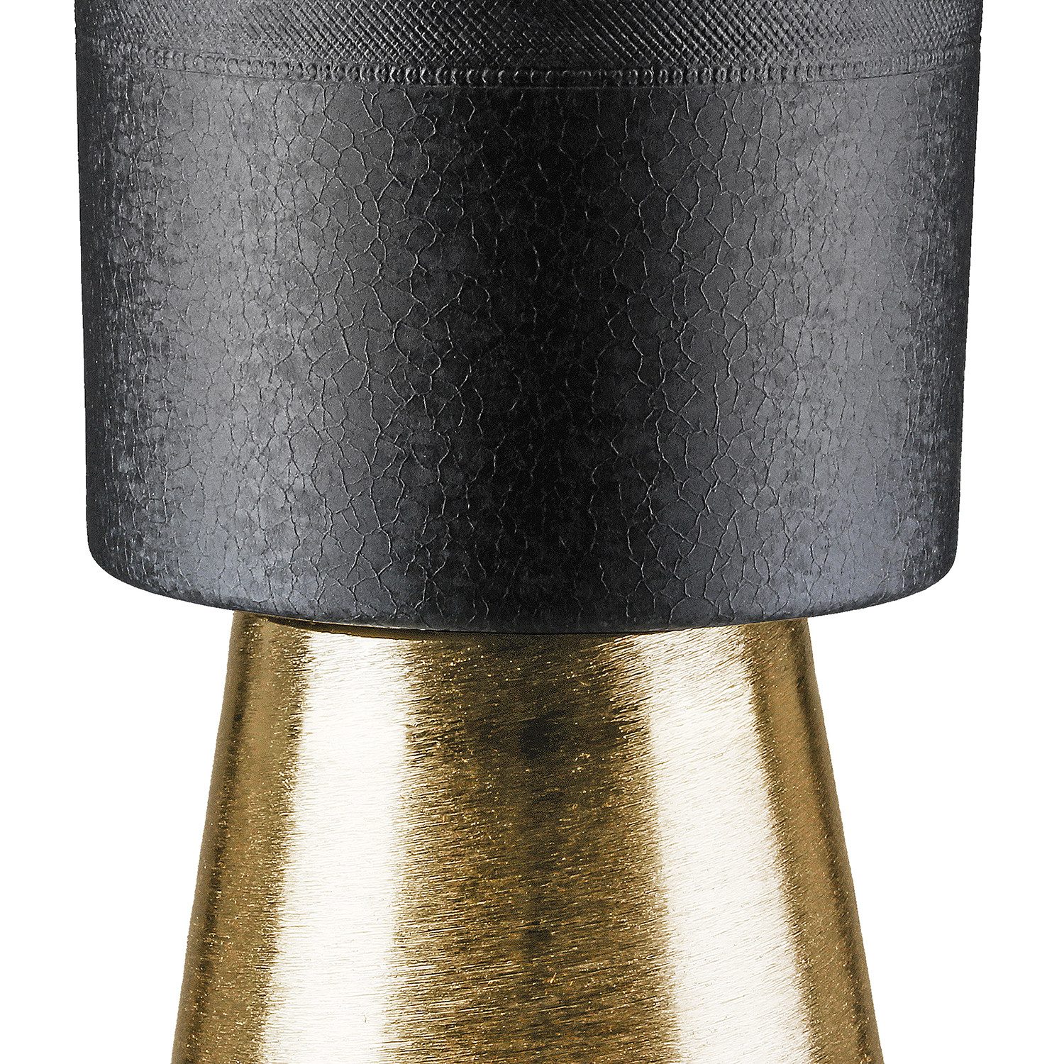 Casablanca by Gilde Tischvase Übertopf zylindrisch Nama schwarz (1 St)