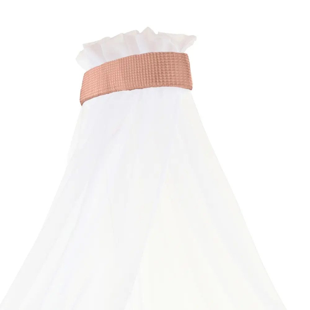 babybay Betthimmel babybay Himmel Waffelpiqué mit Band passend für alle Modelle bis 96 cm