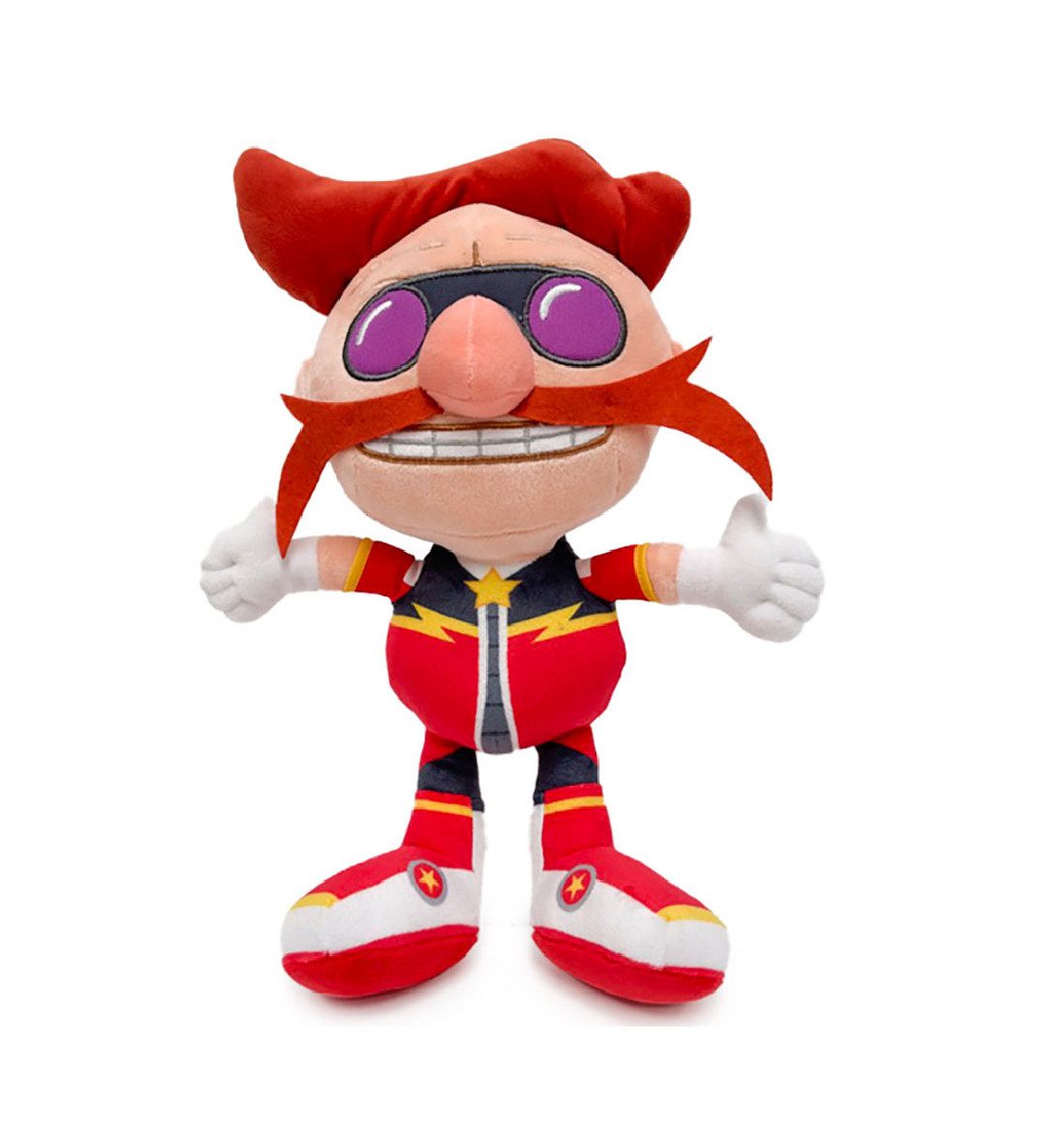 Sonic SEGA Kuscheltier Sonic The Hedgehog SEGA Plüschtier Dr.Eggman Mr.Doctor Kuscheltier rot (Set, 1-St., Geschenk-Set), Stofftier Sale Geschenke für Mädchen Jungen Kinder Babys spielen Prime