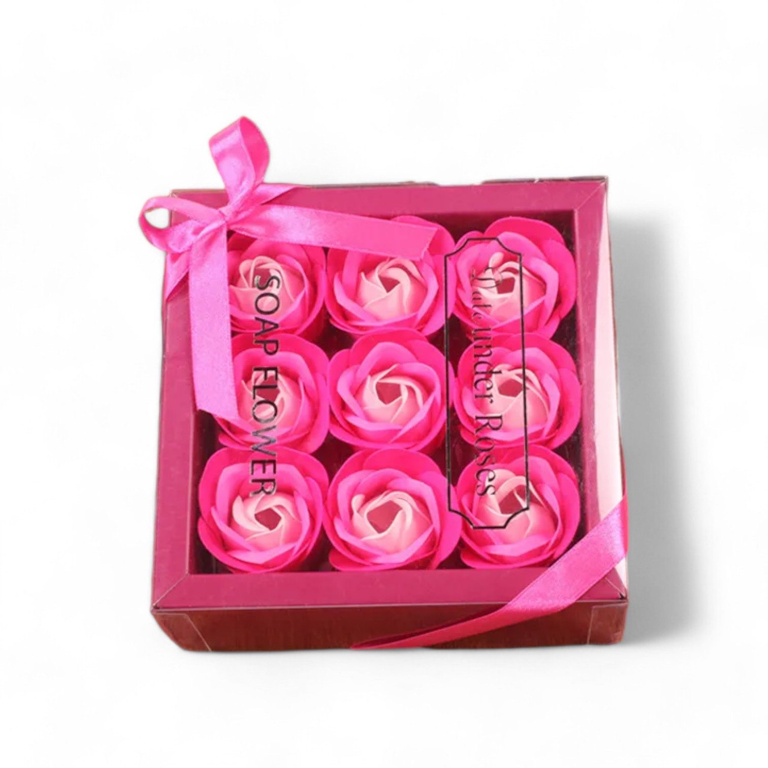 Kunstblume Dekoration Seifenblume Rose in Geschenkbox günstig online kaufen