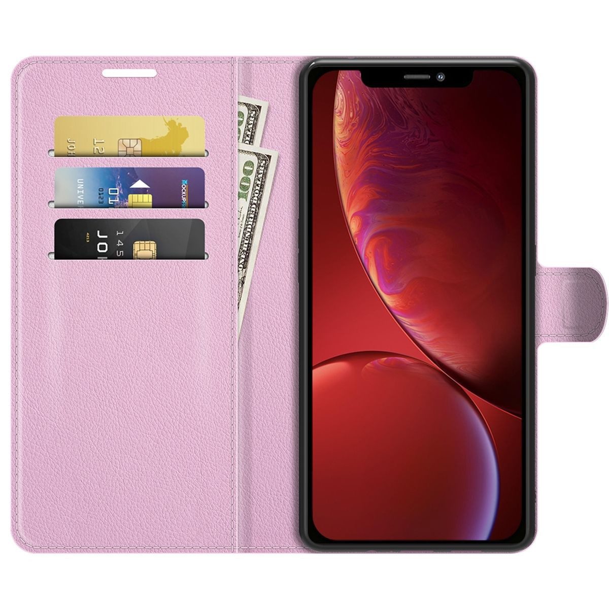 König Design Handyhülle Apple iPhone 13 mini, Schutzhülle Schutztasche Case Cover Etuis Wallet Klapptasche Bookstyle