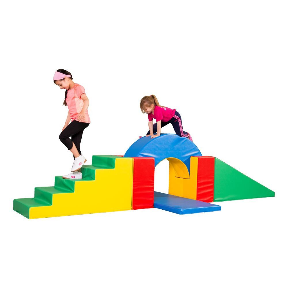 Schaumstoffbausteine-Set Brücke Spielbausteine