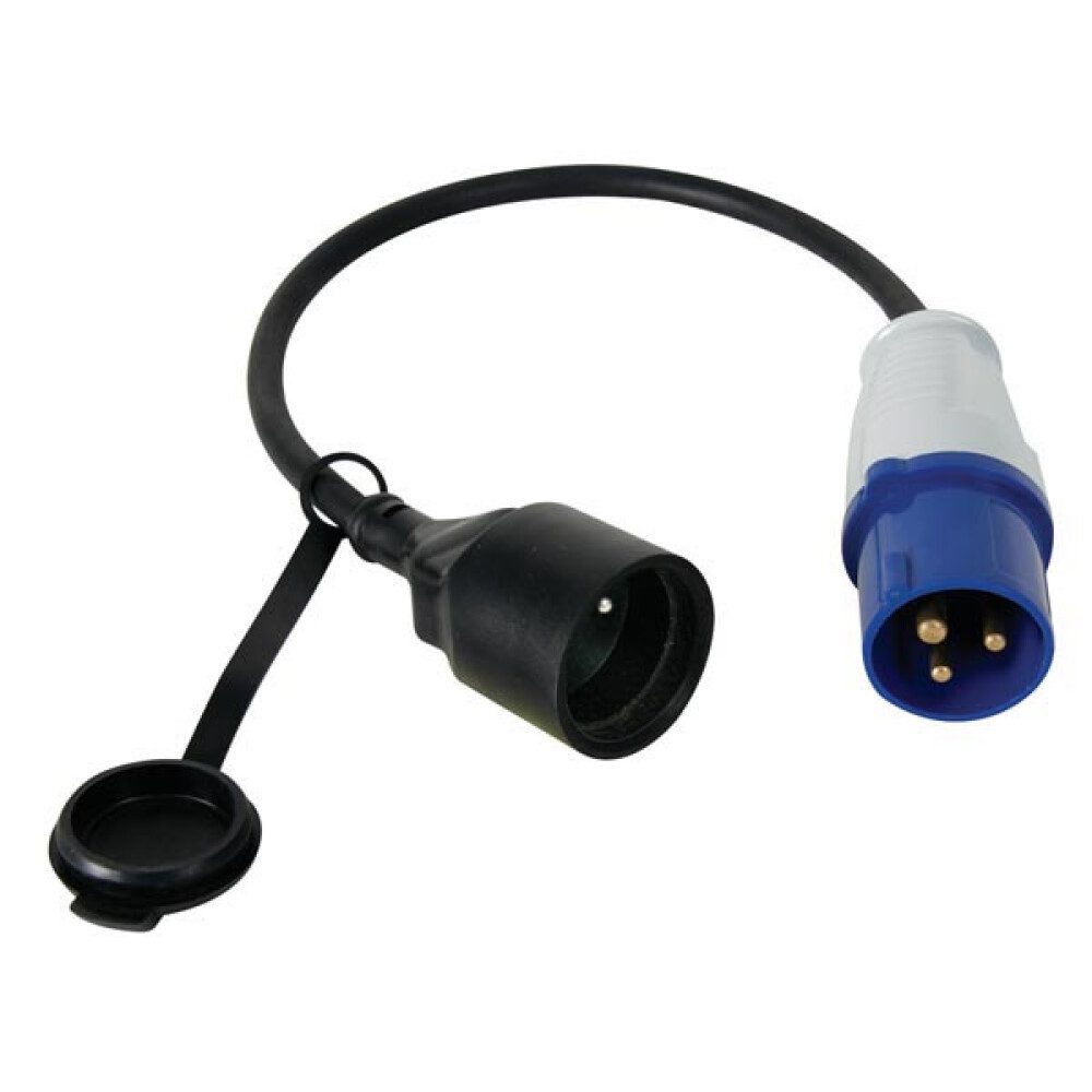 PEREL KABEL - KUPPLUNG AUF CEE-STECKER - STECKER-TYP E (FRANZÖSISCHES SYSTEM Аудио адаптер
