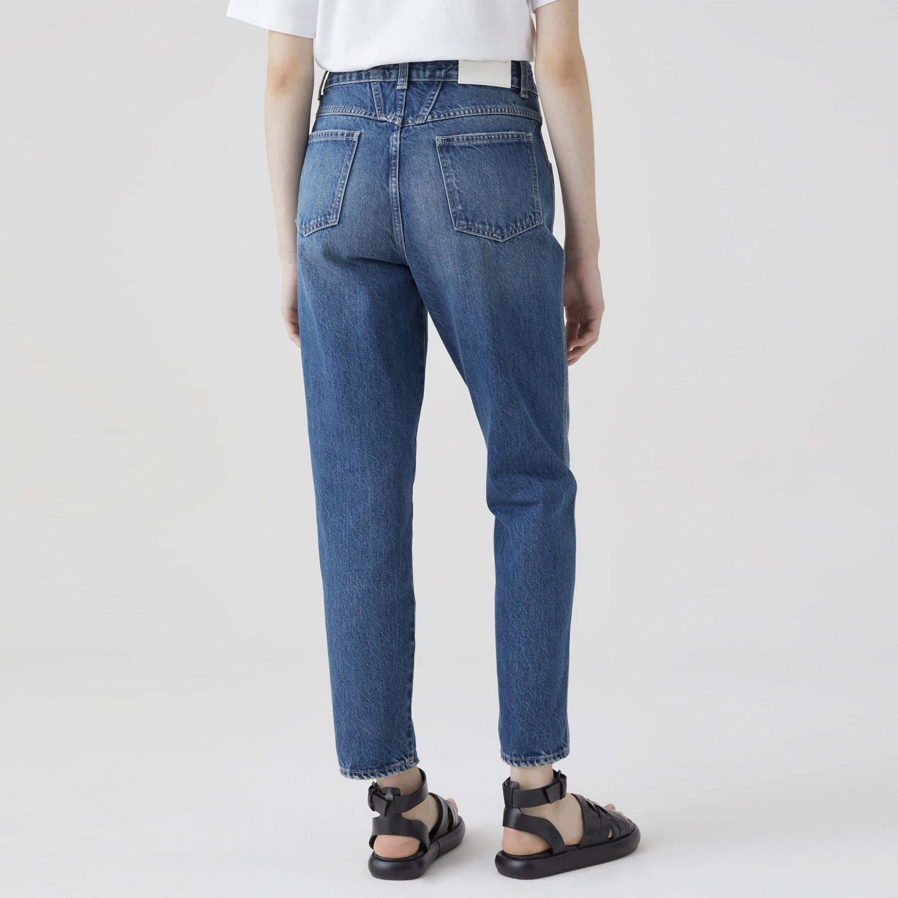 CLOSED 5-Pocket-Jeans CLOSED Jeans PEDAL PUSHER High Waist - Dunkelblau