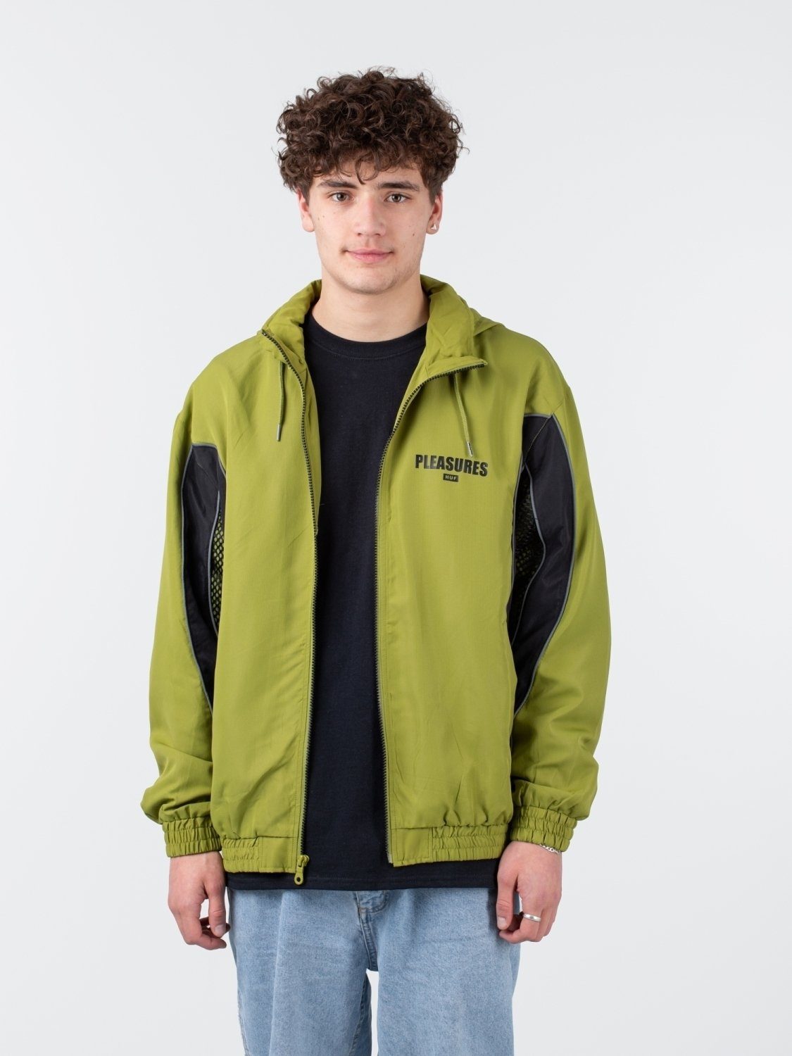 HUF Outdoorjacke HUF x Pleasures Darton Track Jacket
