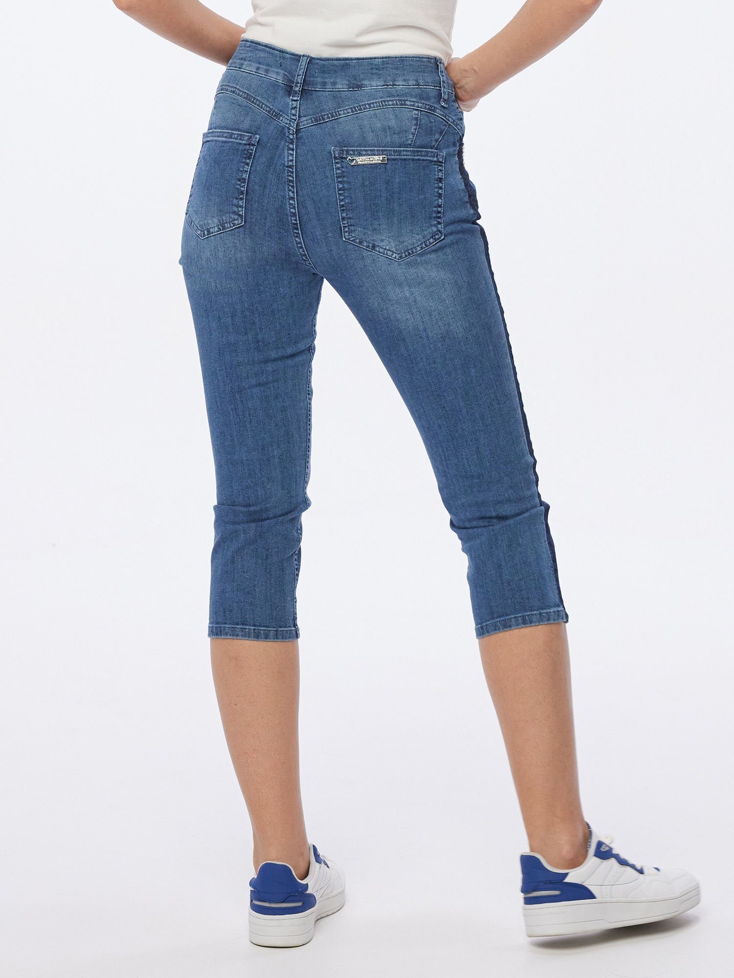 Christian Materne Caprijeans 3/4-Jeans figurbetont im günstig online kaufen