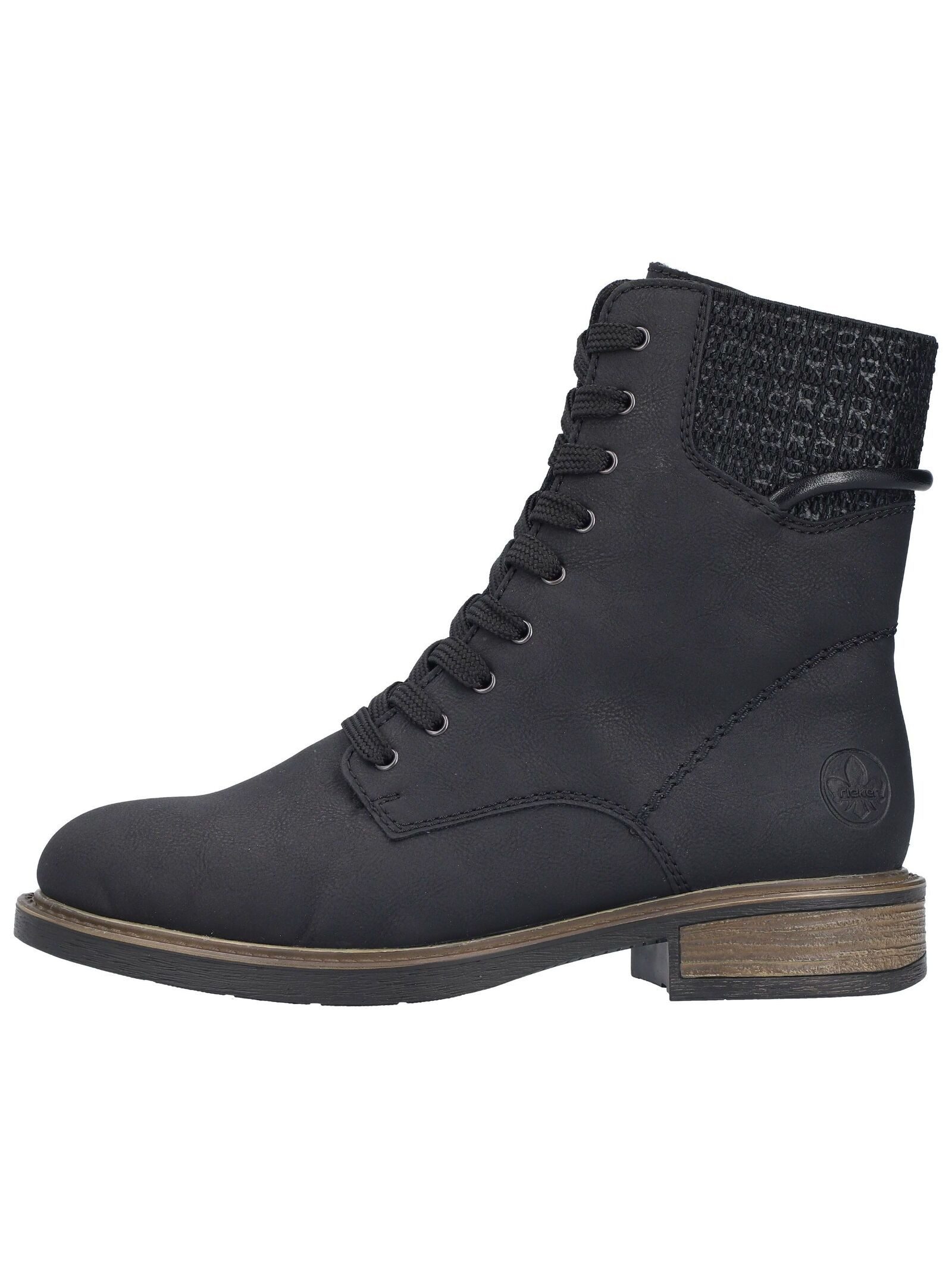 Rieker Stiefelette Lederimitat . Schnürstiefelette günstig online kaufen