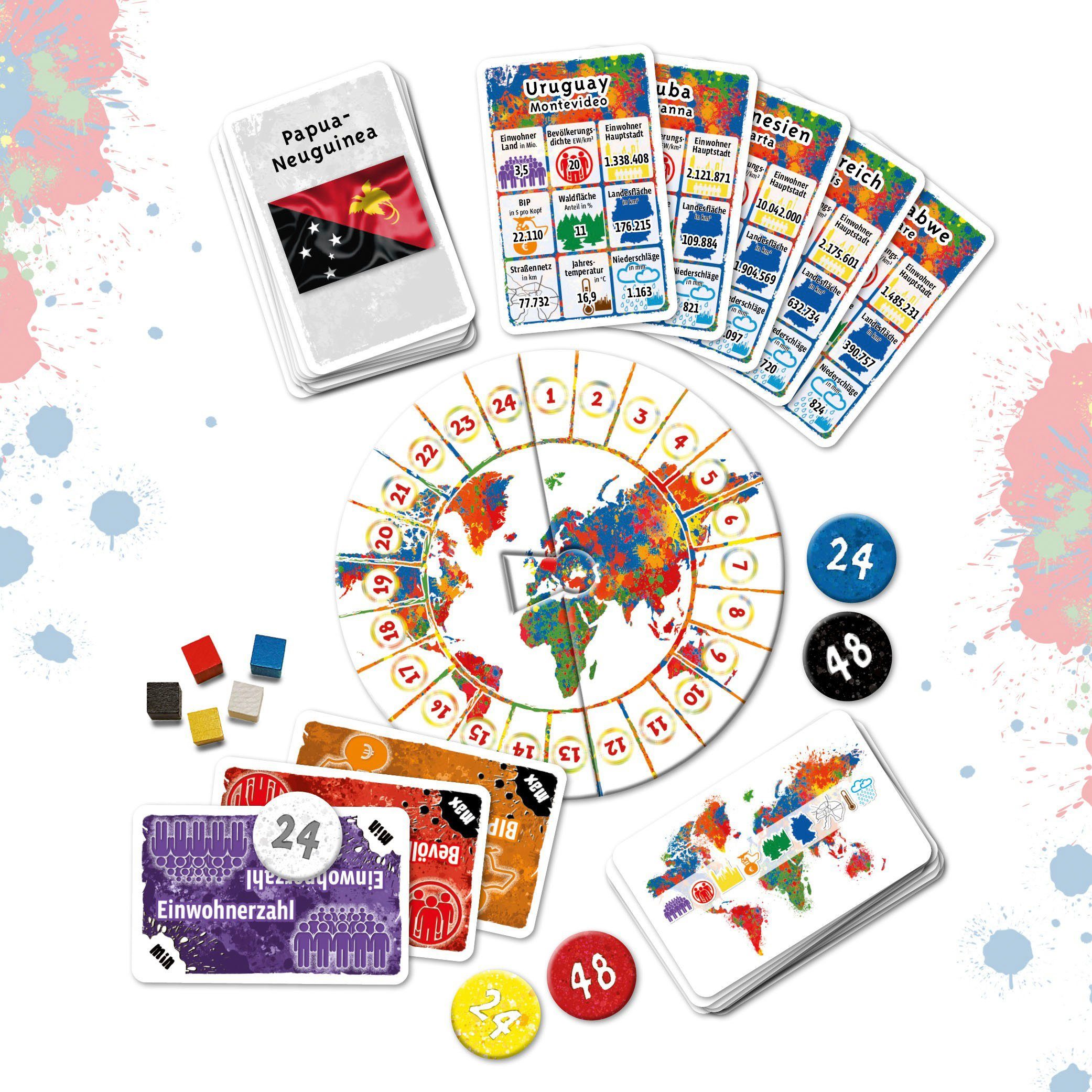 Kosmos Spiel Schätz die Welt, Brettspiel, Made in Germany