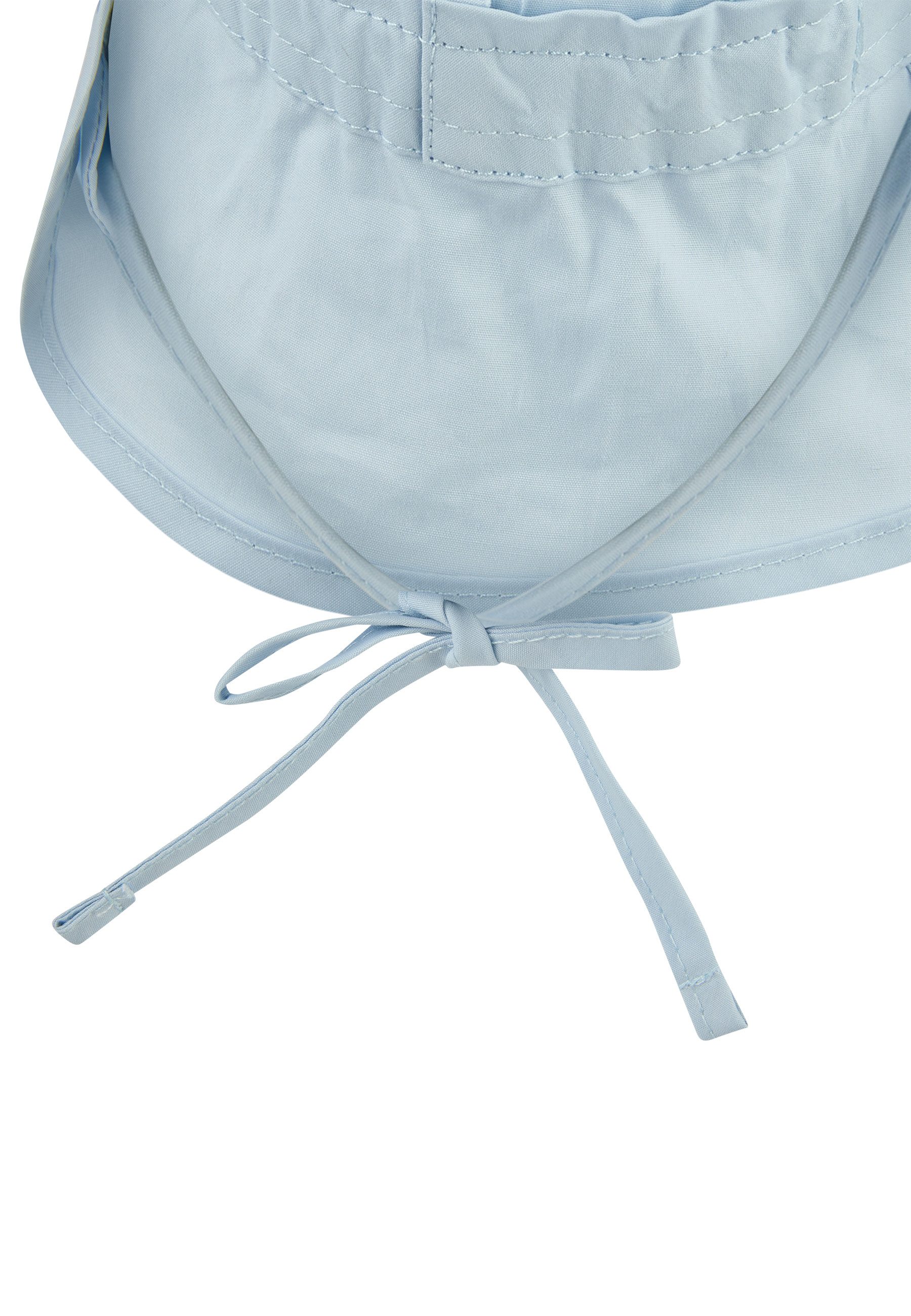 Sterntaler® Schirmmütze UV-Schutz 50+ Schirmmütze mit Nackenschutz uni (1-St) Mütze mit Nackenschutz aus UV-Popeline unifarben – Bild 5 von 5