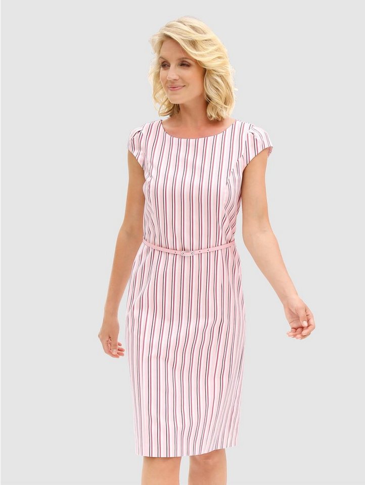 Paola Kleid mit abnehmbarem Gürtel in lila