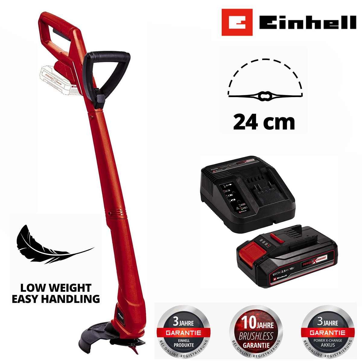 Einhell Akku-Rasentrimmer Rasentrimmer GC-CT 18/24 Li günstig online kaufen