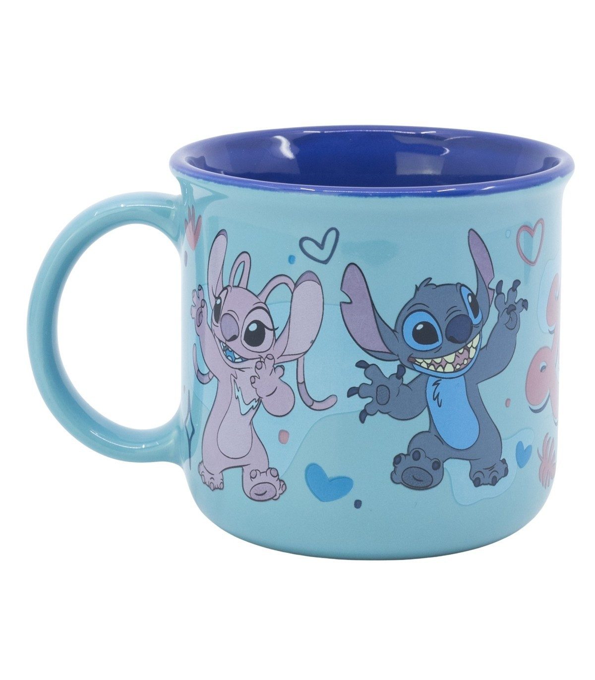 Disney Tasse Stitch Geschenkbox Tasse 355 ml Keramiktasse für Heißgetränke, Keramik