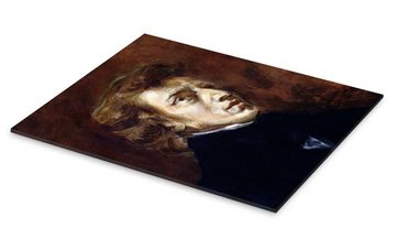 Posterlounge Acrylglasbild Eugene Delacroix, Frédéric Chopin, Malerei
