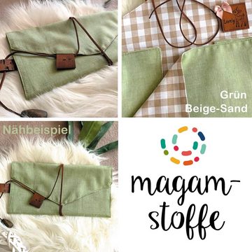 MAGAM-Stoffe Stoff "Mona", uni Baumwollstoff aus Niederlande ÖKO-TEX Meterware ab 50cm