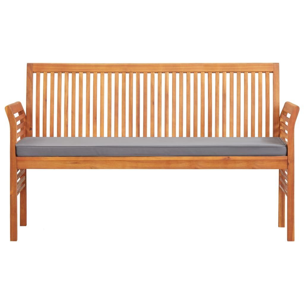 furnicato Gartenbank 3-Sitzer mit Kissen 150 günstig online kaufen