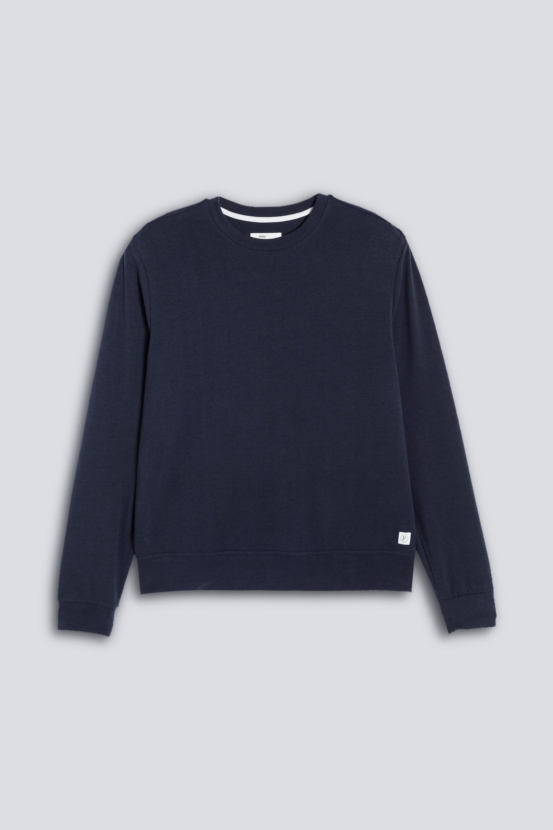 Mey Sweatshirt Mey Herren Sweatshirt Serie Felpa Stretch Uni (1-tlg)