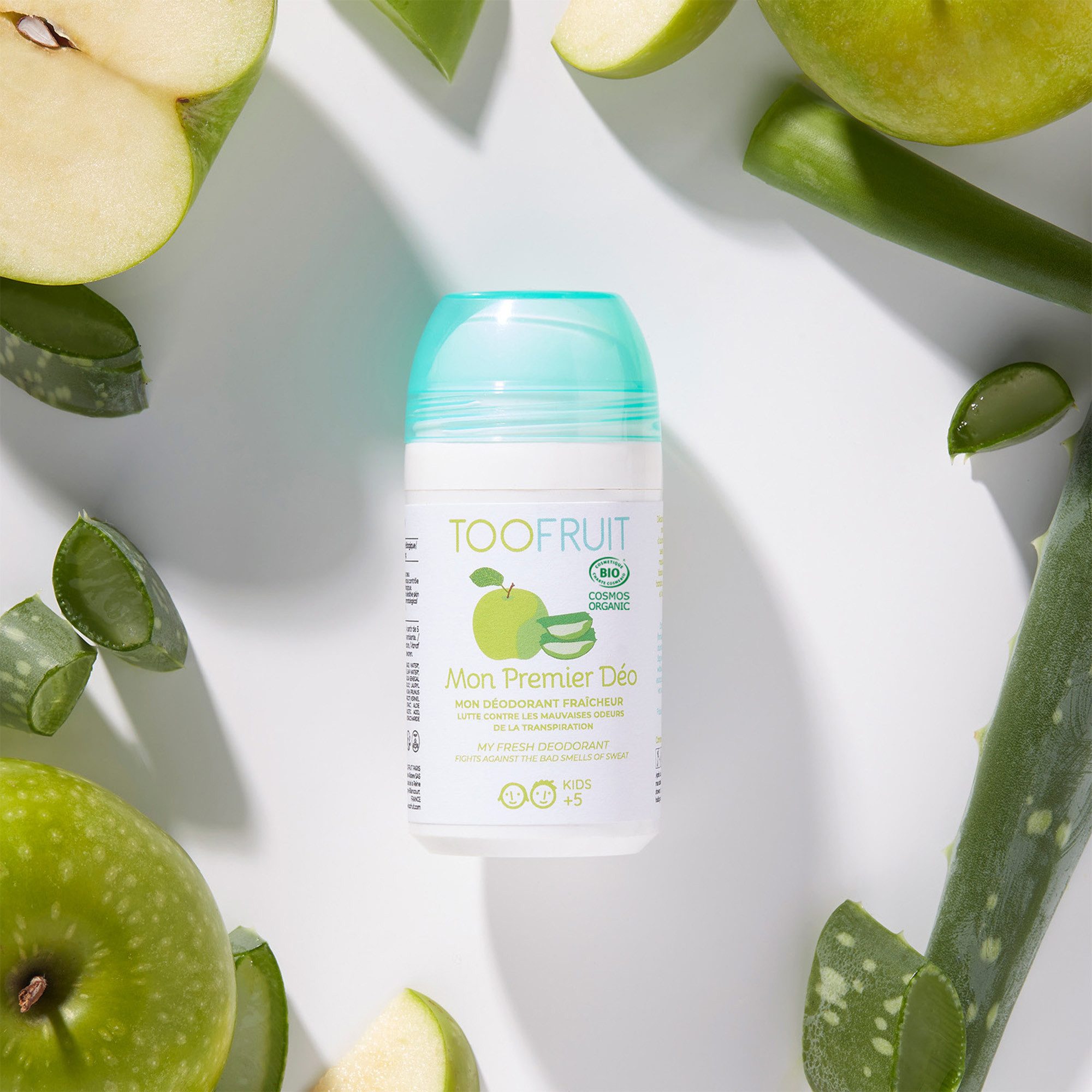TOOFRUIT Tagescreme Mein erster Deoroller Apfel-Aloe Vera