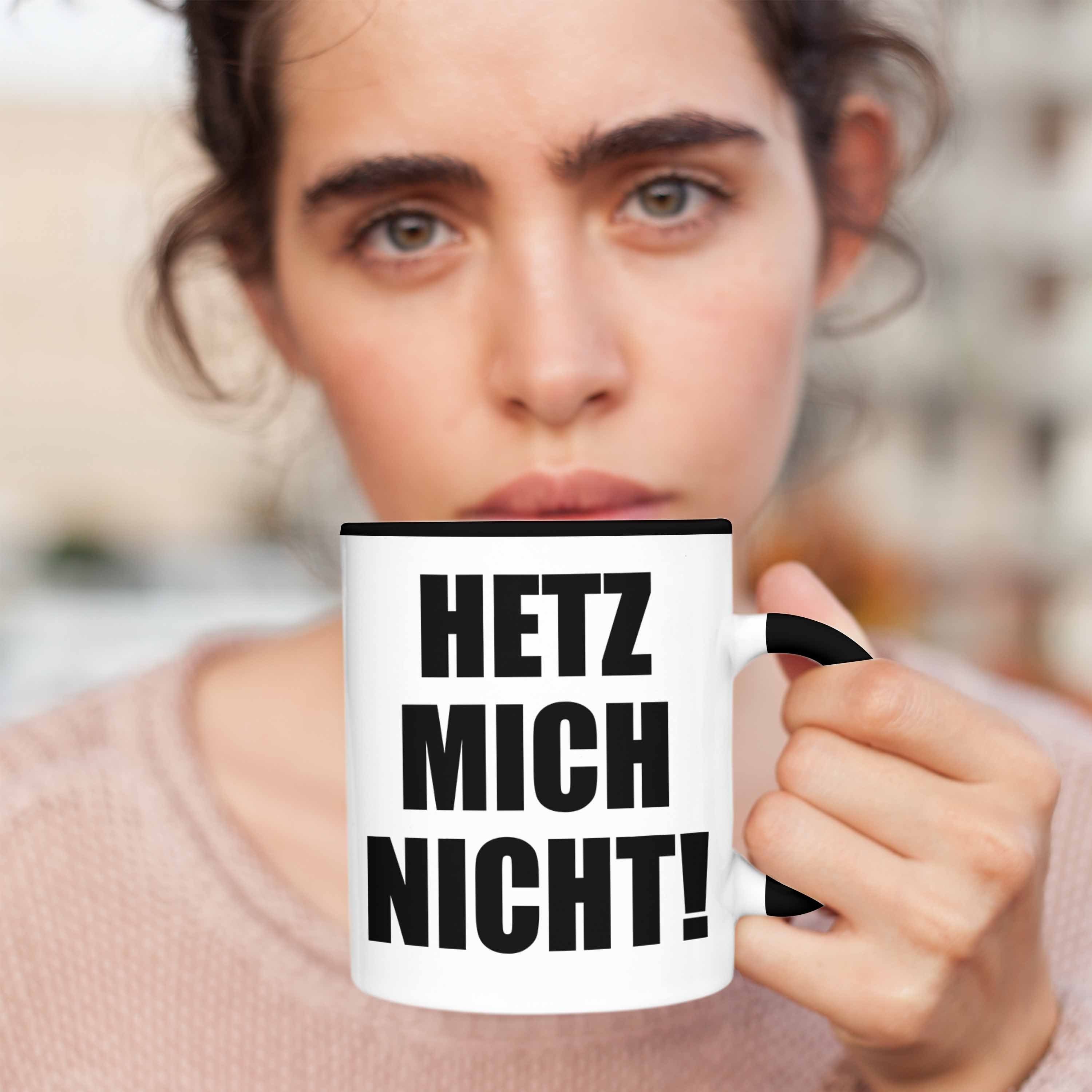 Hetz Trendation Kollegen - Geschenk Tasse Arbeit Tasse Bürotasse Schwarz Trendation - Kollegen für Trendation Mich Beste für Kollegin Nicht