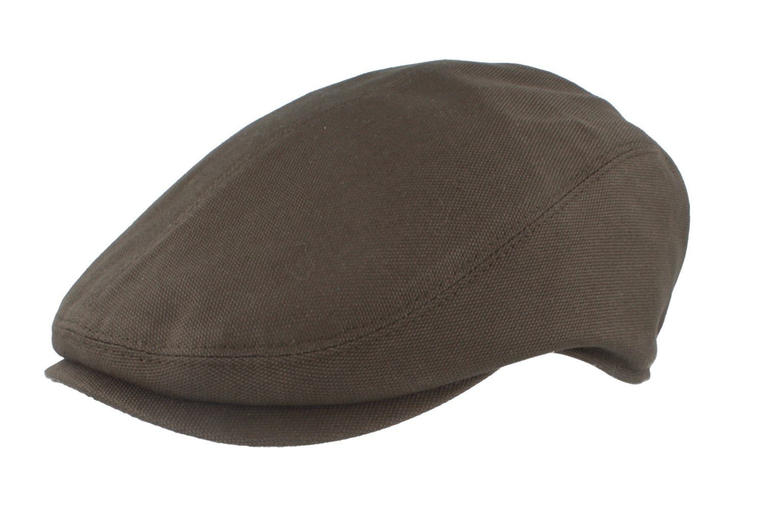 Bullani Schiebermütze Flatcap Canvas mit Stretch-Band am Hinterkopf UV Schutz 50+ 225 khaki