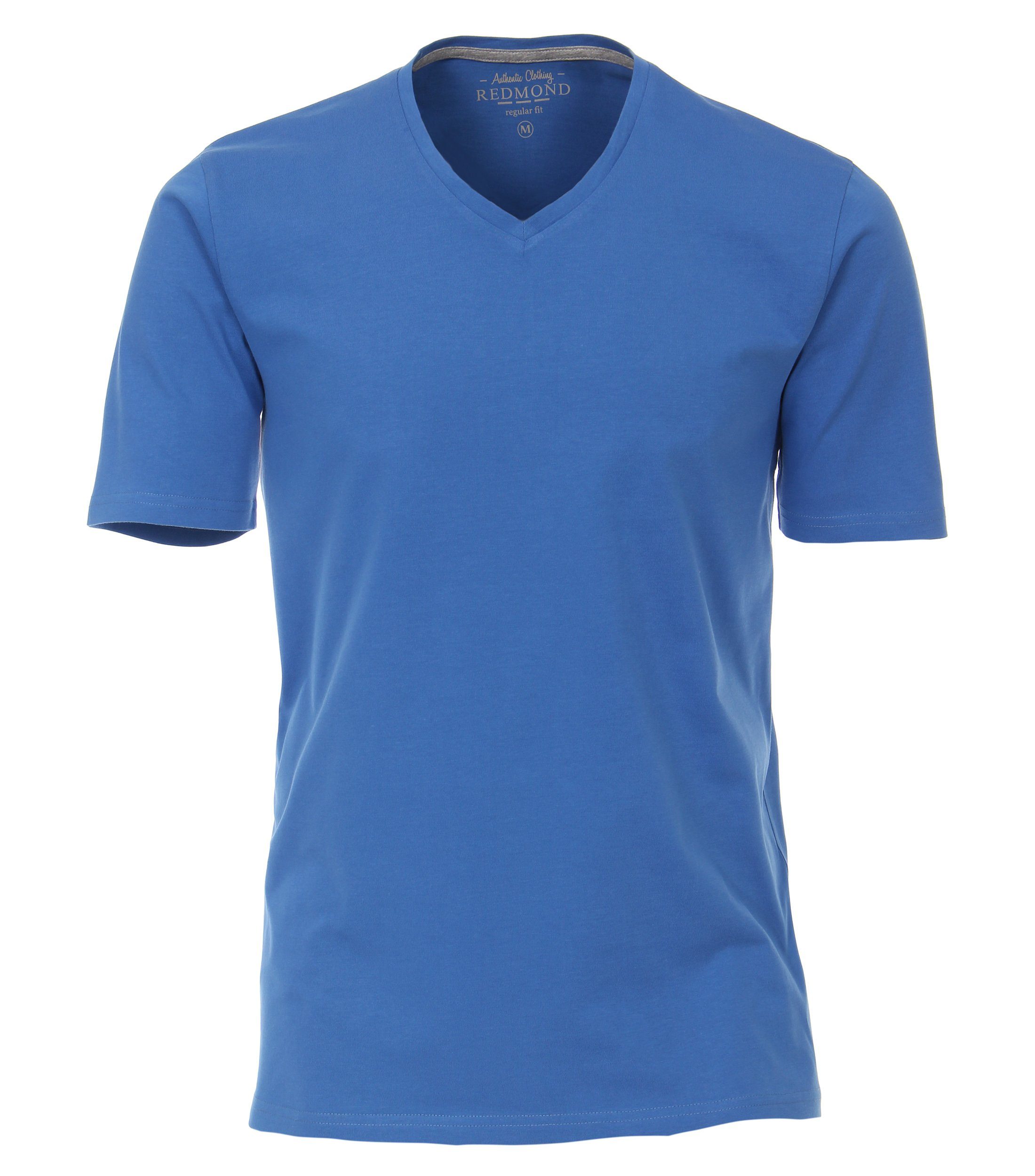 Redmond T-Shirt uni 10 blau