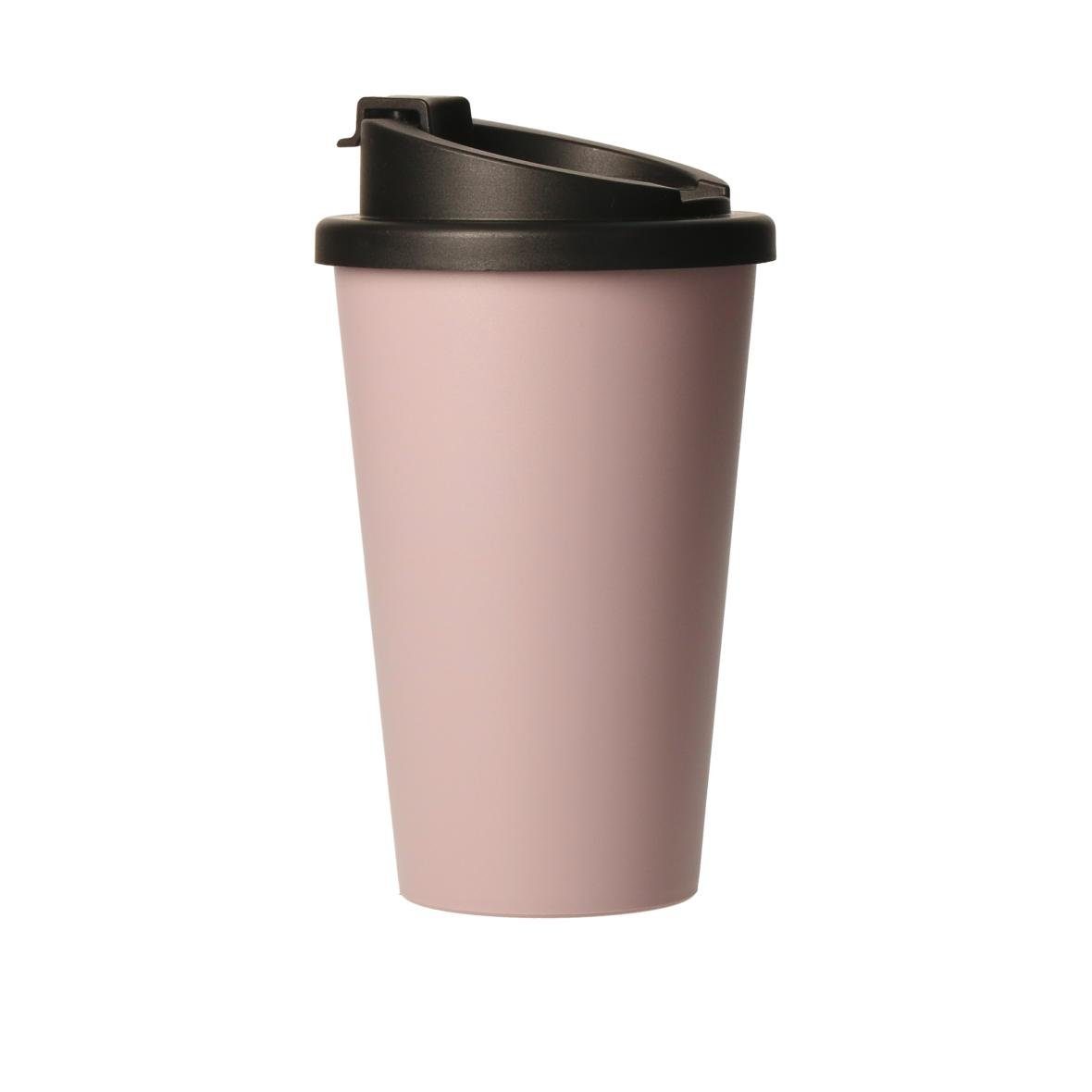 elasto Thermobecher 350 ml Kaffeebecher To Go doppelt isolierter Becher, Made in Germany, Auslaufsicher, Doppelwandig, 100% recyclebar