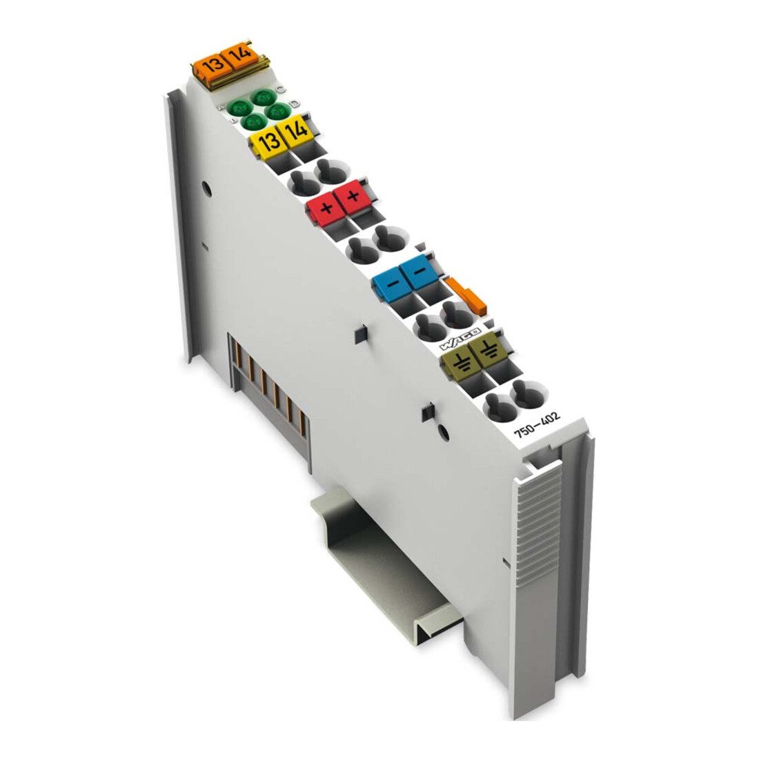 WAGO WAGO GmbH& Co. KG Digitale Eingangsklemme 4-Kanal DC24V 3.0ms 750-402 Smart-Home-Steuerelement