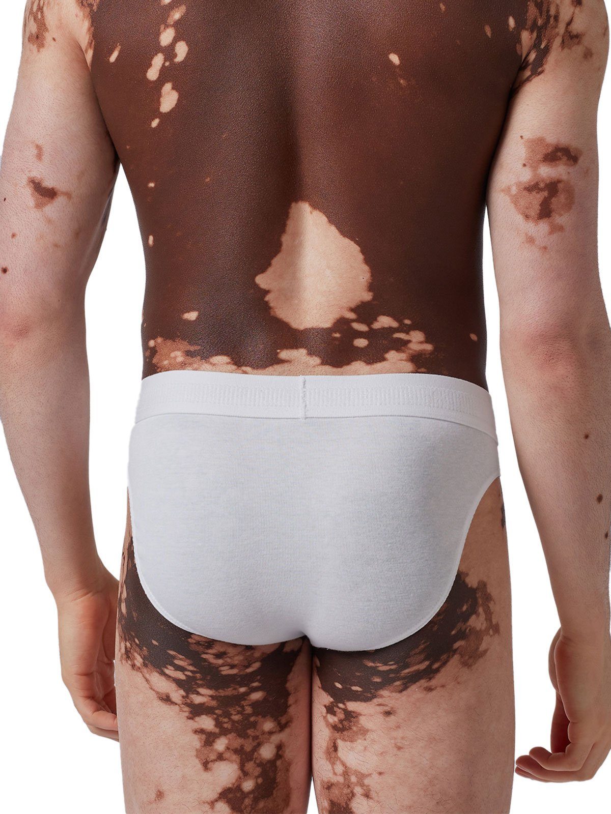 Skiny Slip 4er Pack Herren Brasil Slip Cotton Retro (Packung, 4-St) gerundeter Beinausschnitt