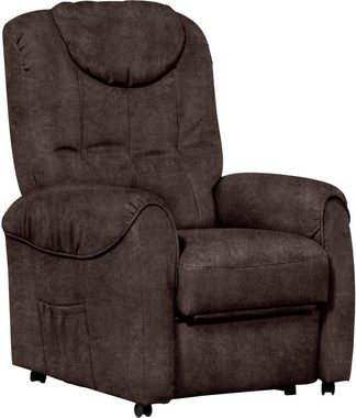 sit&more TV-Sessel Bastian, wahlweise manuell verstellbar oder mit Motor und Aufstehhilfe