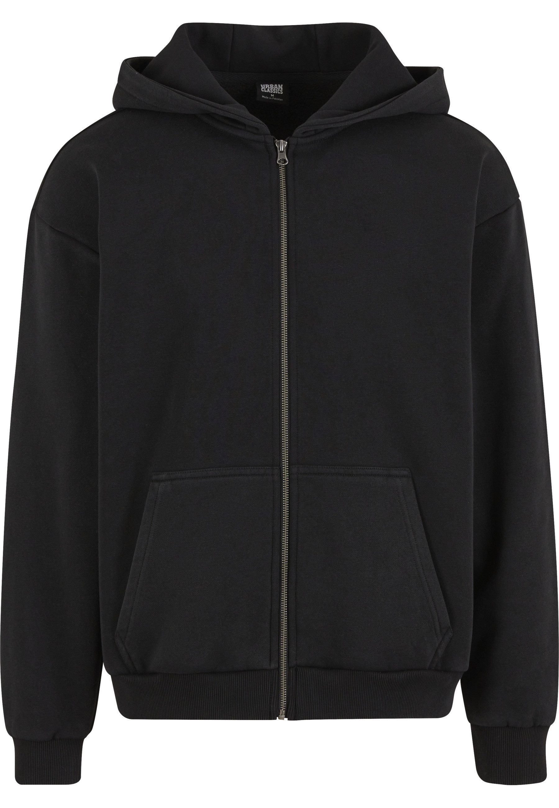 URBAN CLASSICS Sweatjacke Urban Classics Vintage Heavy Zip Hoodie