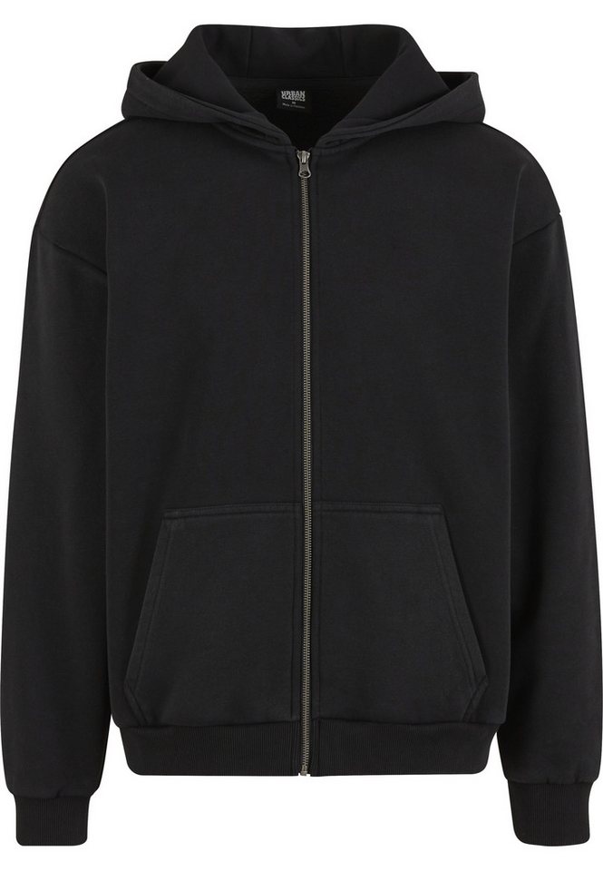 URBAN CLASSICS Sweatjacke Urban Classics Vintage Heavy Zip Hoodie