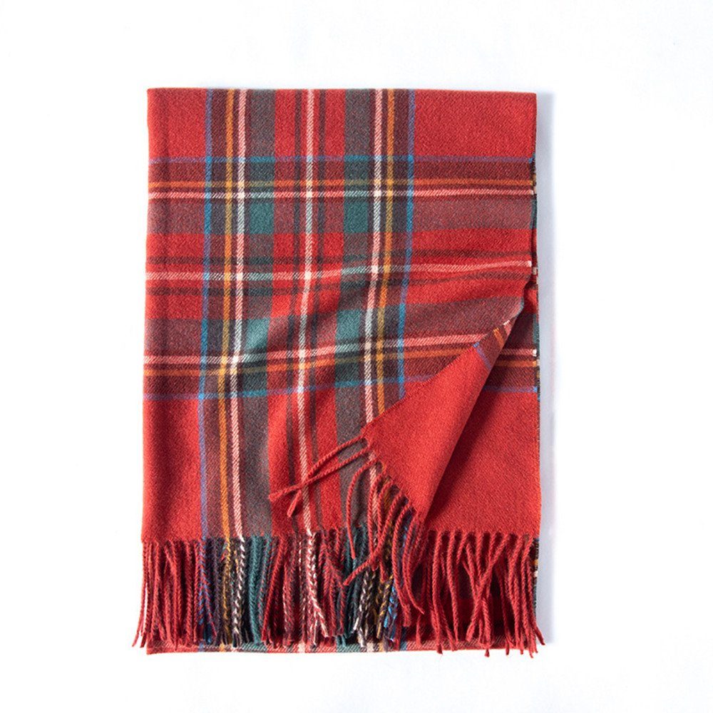 XDeer Wollschal Damen Schal,kuschelweich Karo,Winter Schal Poncho Qualität günstig online kaufen