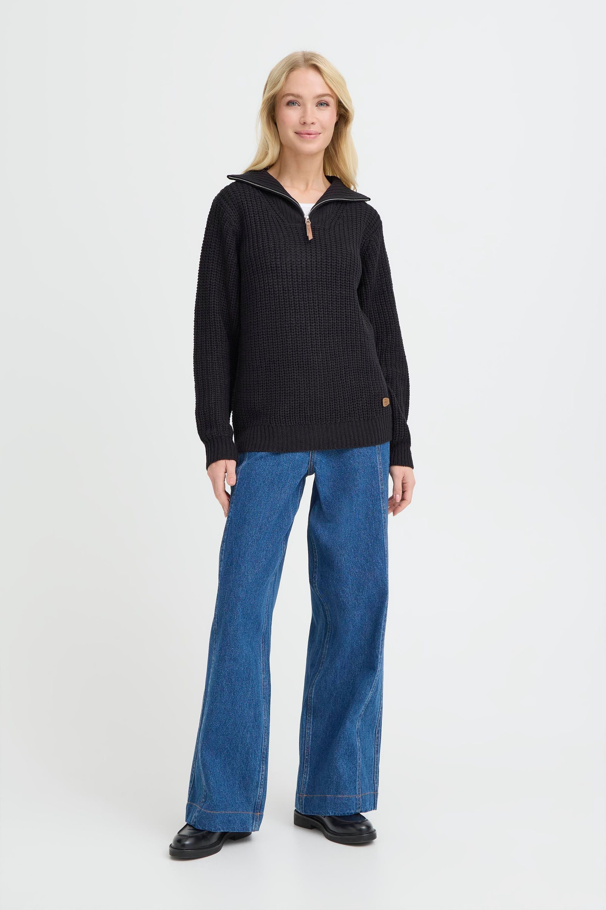 OXMO Troyer OXEdna Modischer Grobstrick-Troyer