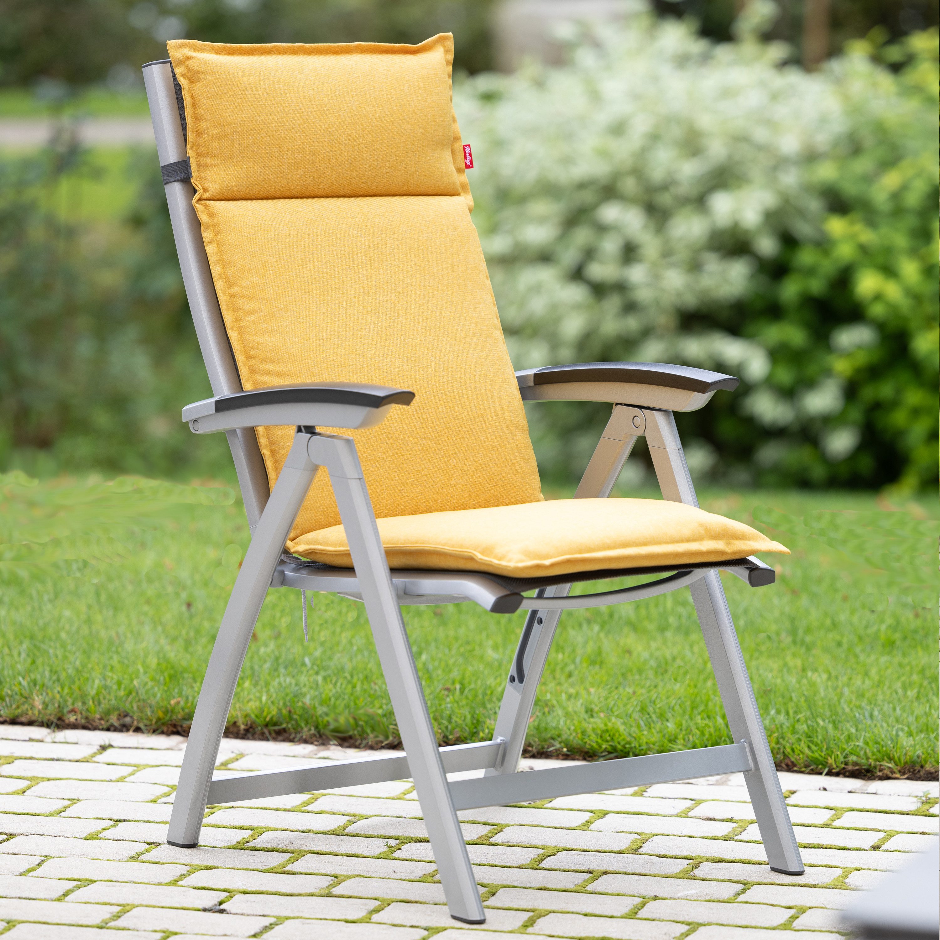 Herlag Hochlehnerauflage Bea Gartenstuhlauflage Hochlehner Wasserabweisend günstig online kaufen