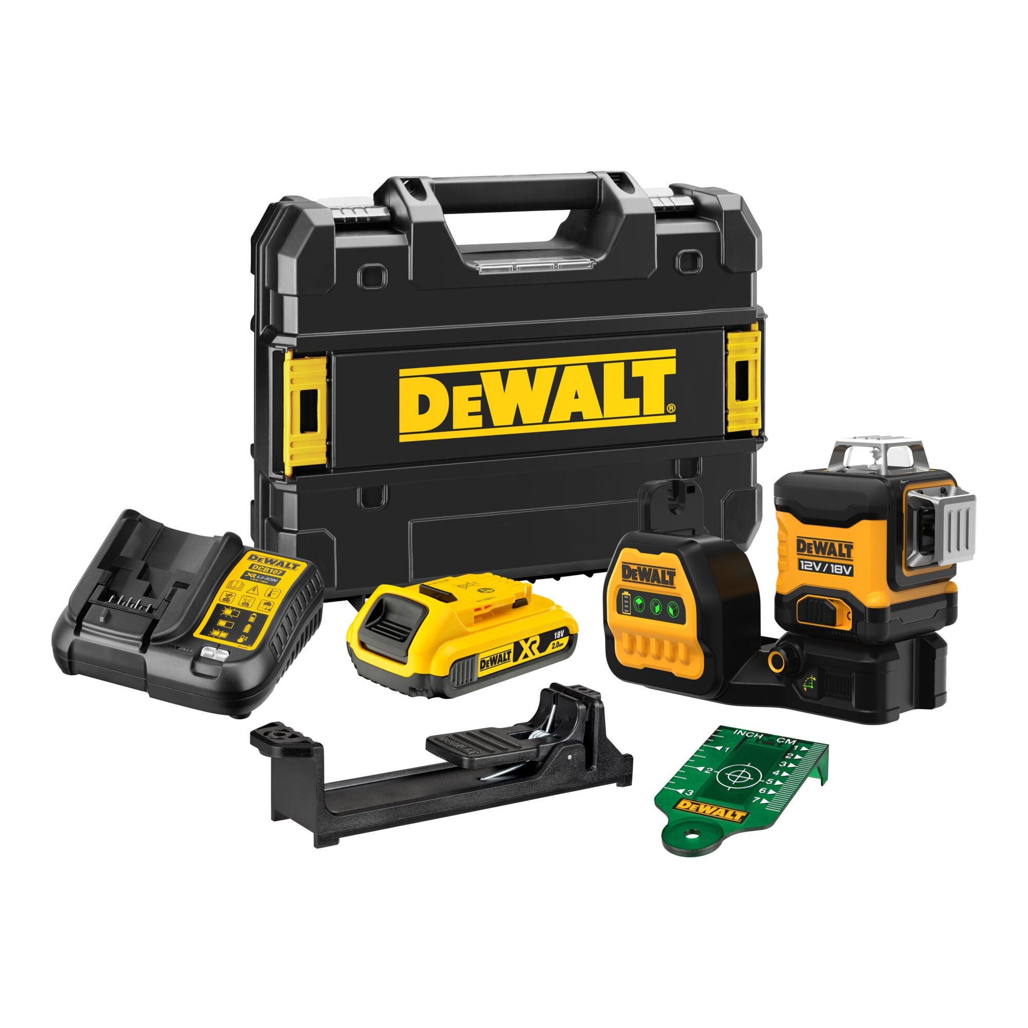 DeWalt Kreuzlinienlaser DEWALT 3x360 Multilinien Laser Gruen 18V