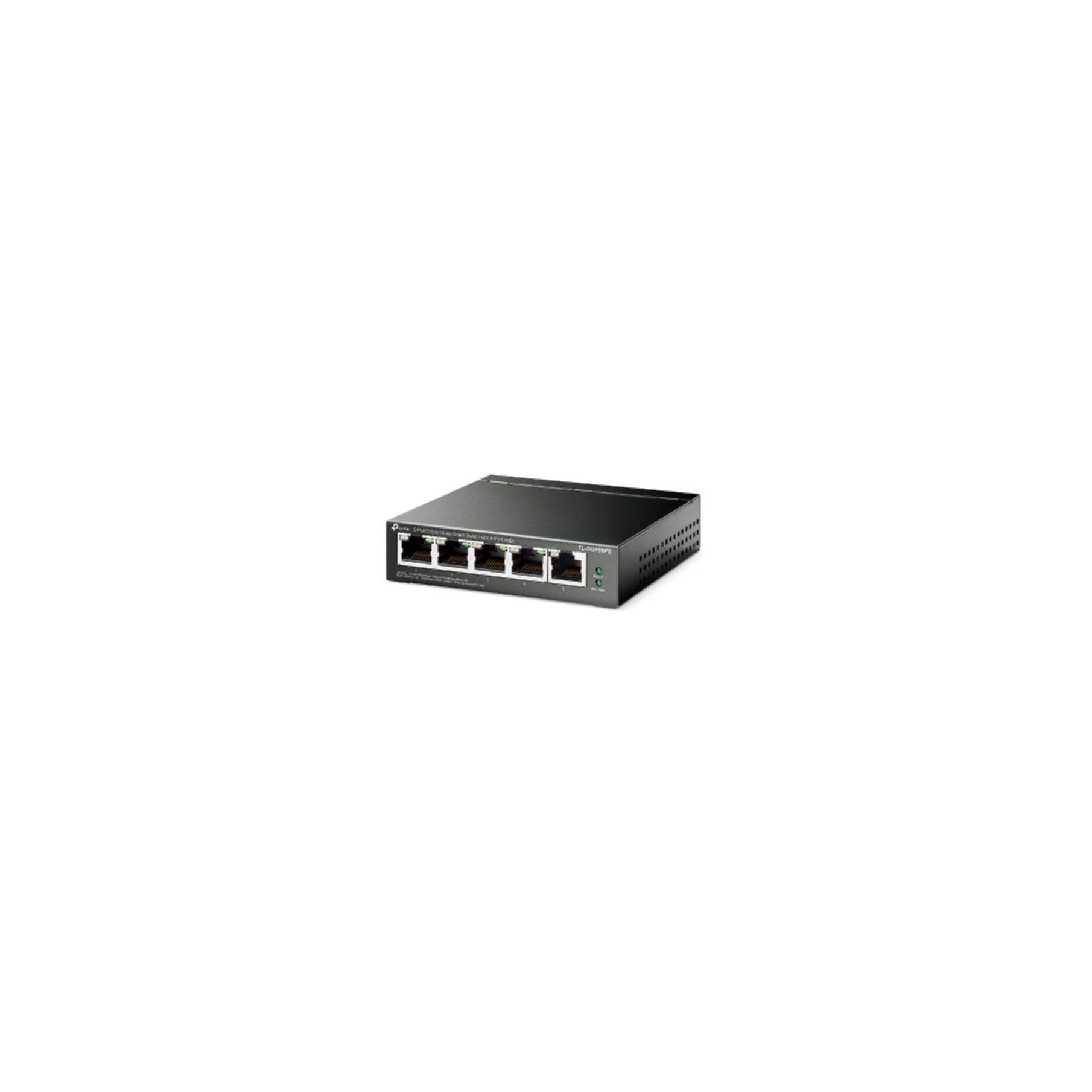 tp-link 5-Port-Gigabit-Easy-Smart-Switch mit 4 PoE+-Ports Netzwerk-Switch