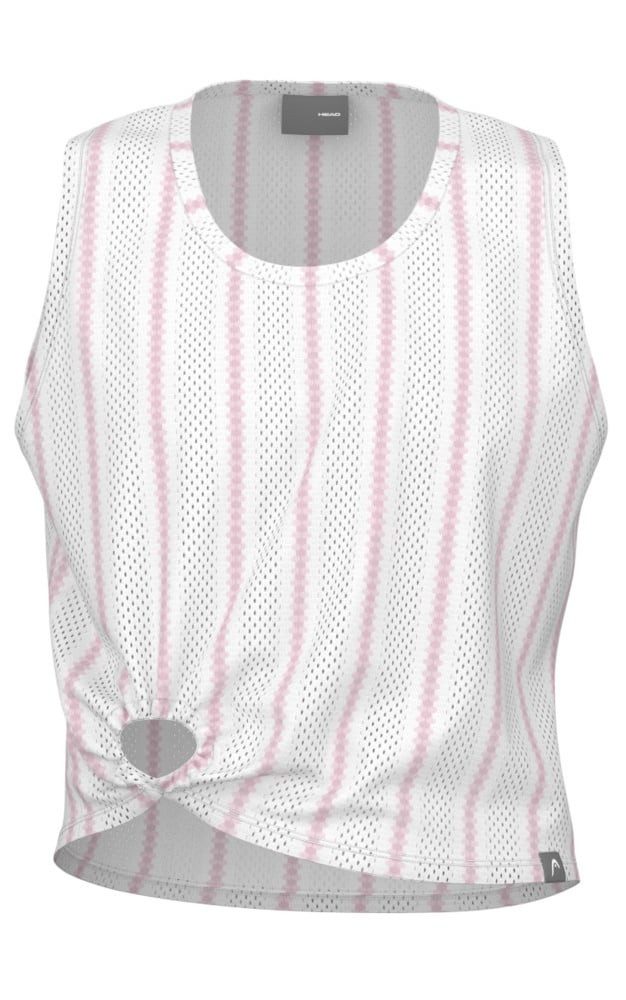 Head Tanktop Tennis-Tank Move Tank Top (atmungsaktiv, schnelltrocknend) weiss/rosa