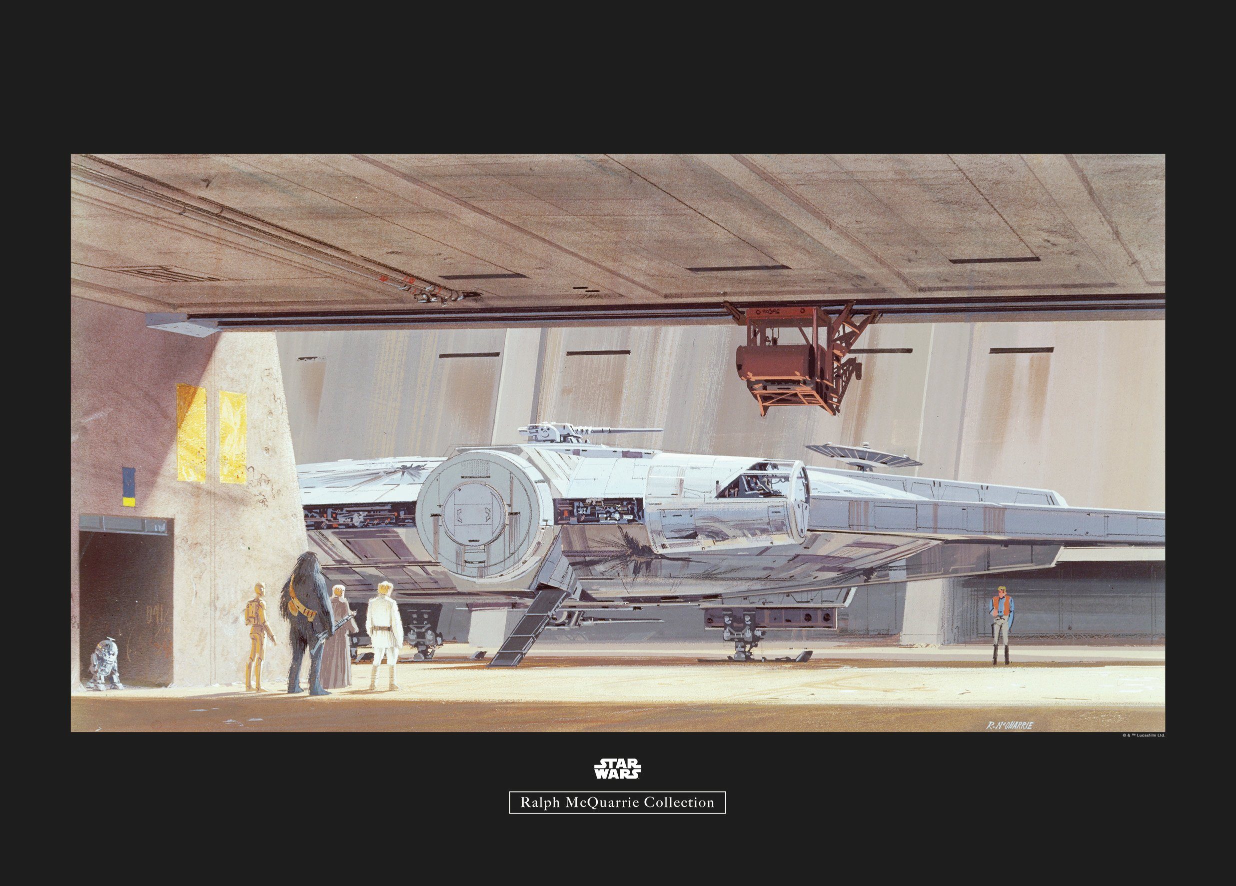 Bild Star Wars Classic RMQ Mos Eisley Hangar