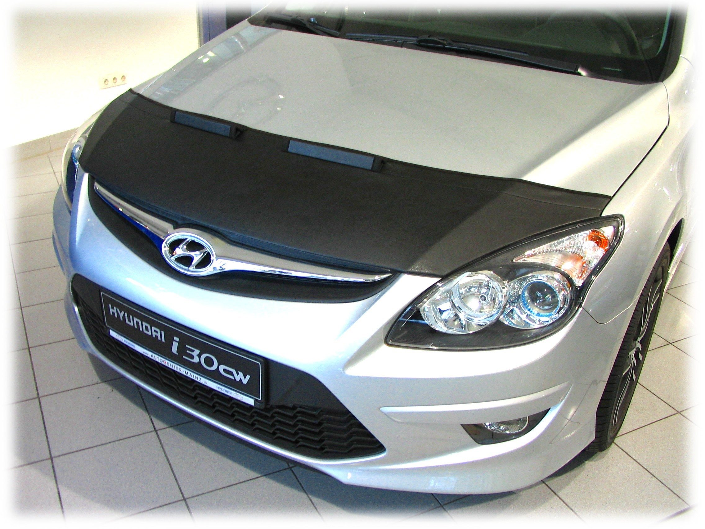 auto-bra Autoplane Steinschlagschutz kompatibel mit Hyundai i30 07-11 Haubenbra Bra