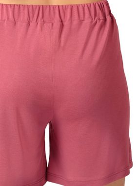HUBER Homewearpants Damen Shorts Mid-Length hautnah Night Basic (Stück, 1-tlg) -