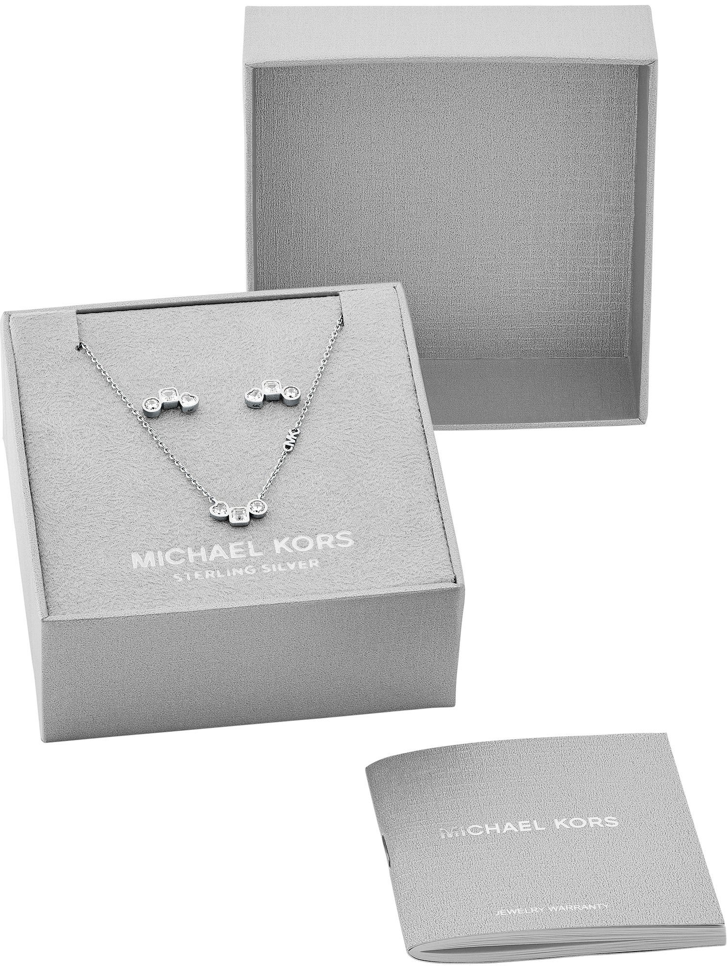 MICHAEL KORS Schmuckset silberfarben...