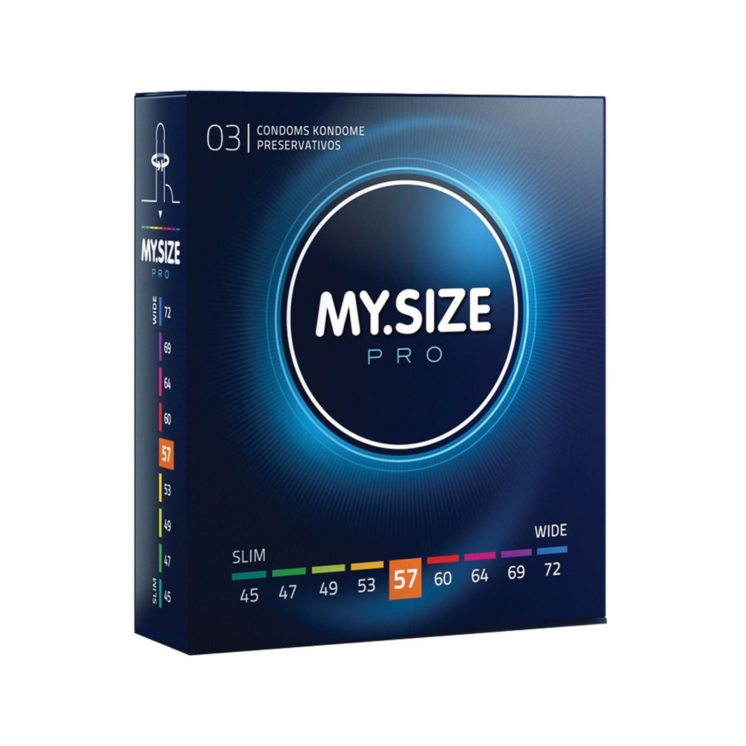 MY.SIZE XXL-Kondome MY.SIZE PRO 57 - (div. Varianten), 36 St.