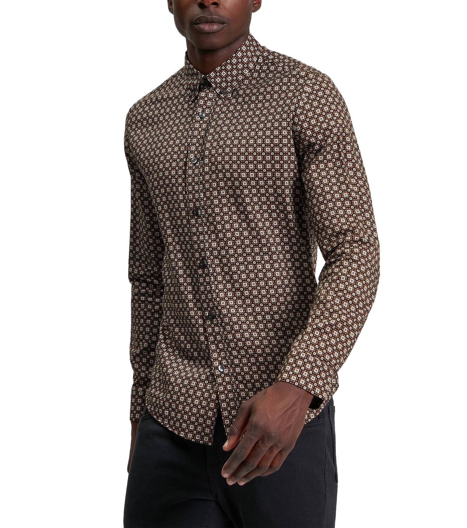 Ben Sherman Langarmhemd Hemd Ben Sherman Foulard Print günstig online kaufen