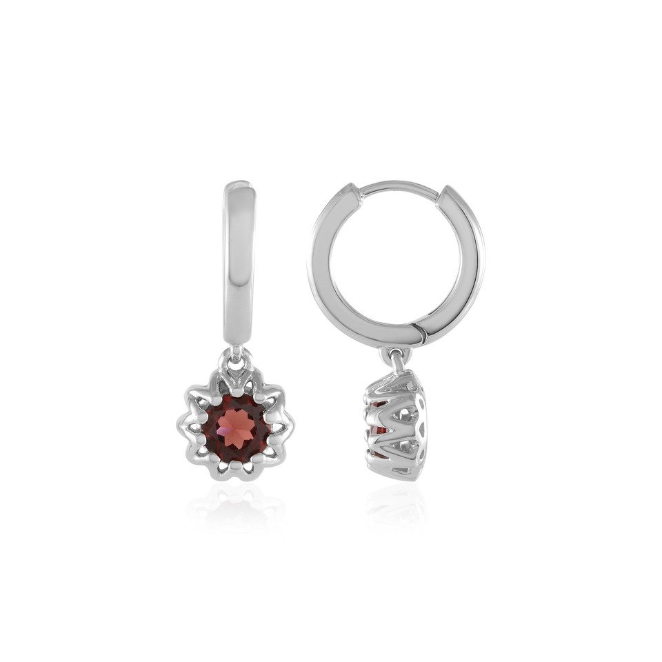 Cavill Ohrring-Set Mosambik Granat Silber Ohrringe günstig online kaufen
