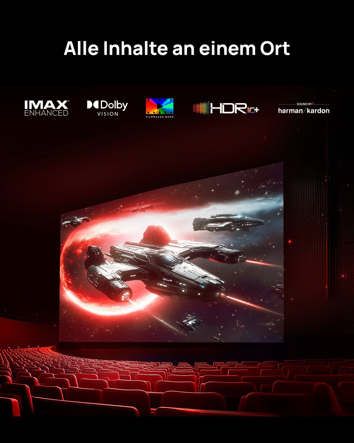 XGIMI XGIMI Horizon 20 Pro 4K RGB Triple Laser Beamer, 4100 ISO Lumen DLP-Beamer (20.000:1 Kontrast, 3840 x 2160 (2160P/4K) px, Heimkino, Optischer Zoom &Lens-Shift, Google TV&Netflix) grau