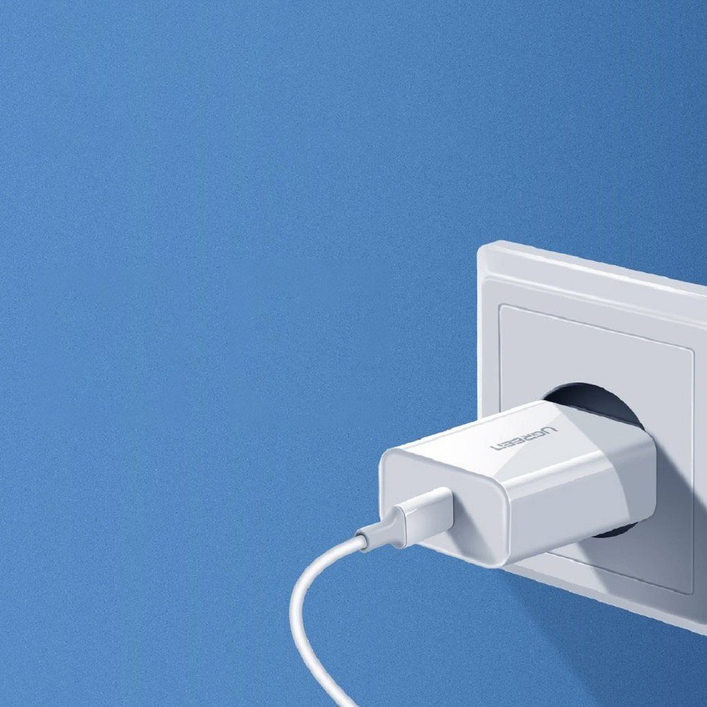 UGREEN 18W WandLadegerät USB PD Netzteil Schnell Fast Charge Power Schnelllade-Gerät – Bild 4 von 5