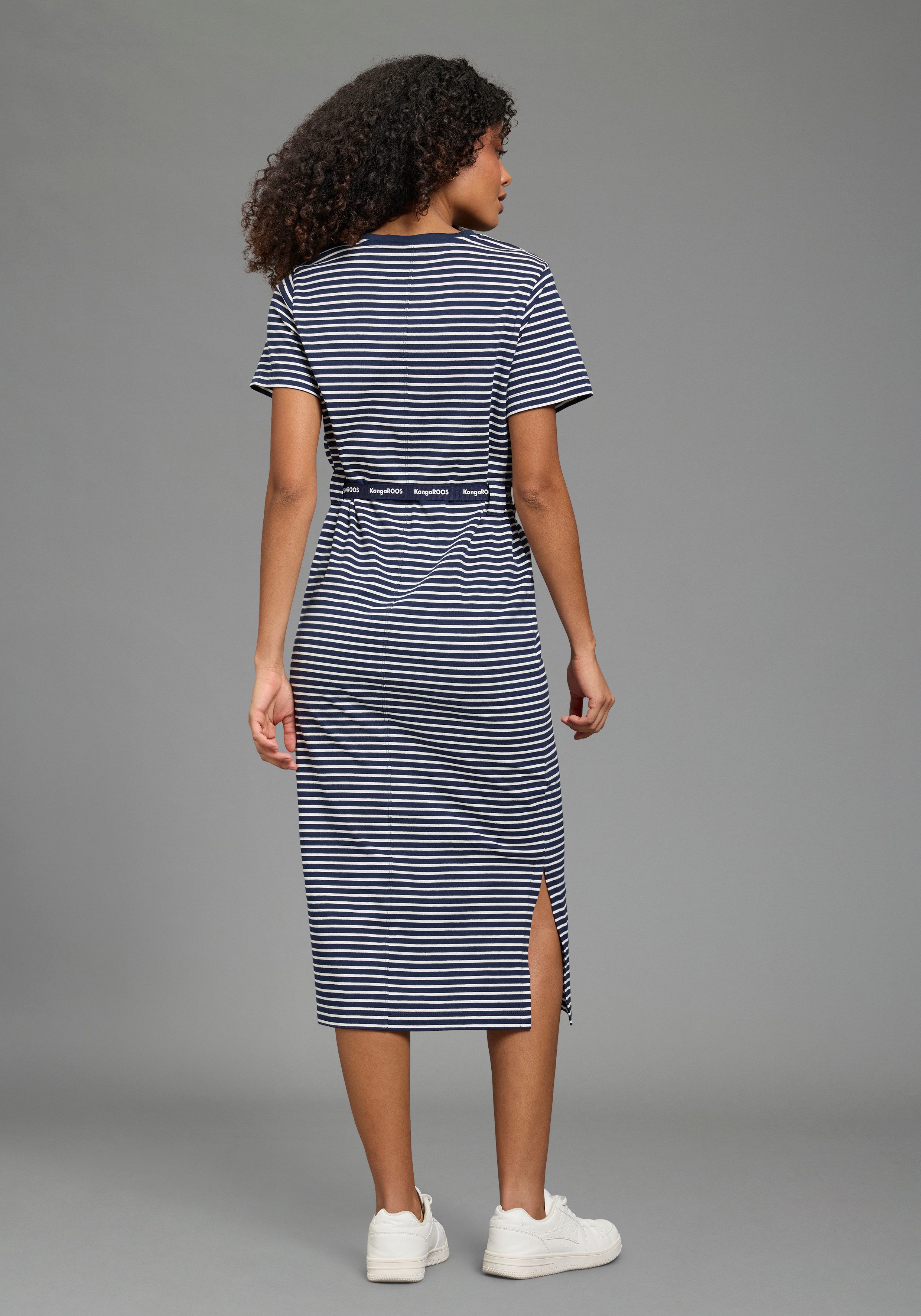 KangaROOS Midikleid (2-tlg) im sportlichen Look aus festem Jersey günstig online kaufen